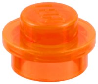 LEGO part Plate, Round 1 x 1 4073