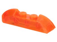 LEGO part Slope, Curved 4 x 1 Double with 2 Recessed Studs 40996
