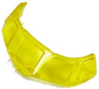 LEGO part Vetro Fusoliera Aeromobile Curvo Anteriore 6 x 10 Superiore con 5 Riquadri Finestra 18908