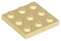 LEGO part Plate 3 x 3 11212