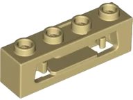 LEGO part Projectile Launcher, 1 x 4 with Inside Clips (Disk Shooter) 16968