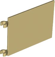 LEGO part Bandiera 6 x 4 2525