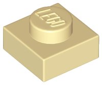 LEGO part Plate 1 x 1 3024