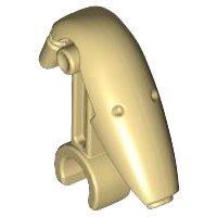LEGO part Minifigure, Head, Modified Mechanical Plain (SW Battle Droid) 30378
