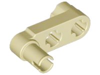 LEGO part Technic, Liftarm, Manivelle Modifiée / Goupille 1 x 3 - Trous d'Axe 33299