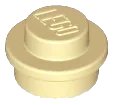 LEGO part Plate, Round 1 x 1 4073