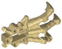 LEGO onderdeel Bionicle Foot Piraka Clawed 53562