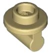 Plate, Round 1 x 1 with Bar Handle on Long Stem en beige, numéro de pièce LEGO 79194