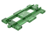 LEGO part Duplo, Train Track Straight (short) 6377