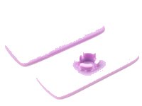 LEGO part Clikits, Icon Rectangle 3L with Pin 51035