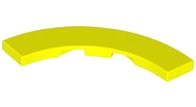 LEGO part Baldosa, Esquina Redondeada 4 x 4 Macarrón Ancho 27507