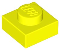 LEGO part Placa 1 x 1 3024