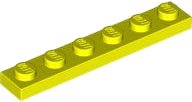 LEGO part Plate 1 x 6 3666