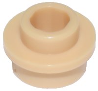 LEGO part Plate, Round 1 x 1 with Open Stud 85861