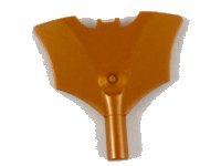 LEGO part Minifigure, Weapon Batarang with Bar on Bottom 37720d