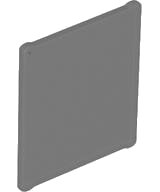 LEGO part Glass for Window 1 x 3 x 3 Flat Front 51266