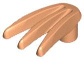 LEGO part Minifigura, Arma Garra Afilada, Extendida 10187
