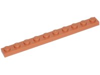 LEGO part Plate 1 x 10 4477