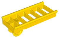 LEGO part Duplo Leiter 7 Sprossen mit Verriegelungsring 19663
