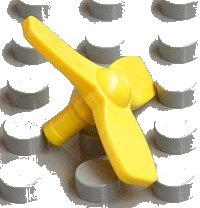 LEGO onderdeel Duplo Propeller Rotor 3 Blade, 3 Diameter 2159