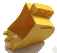 LEGO part Technic Digger Bucket 4 x 7 24120