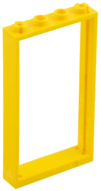 LEGO onderdeel Deur, Frame 1 x 4 x 6 met 4 Gaten op Boven- en Onderkant 30179