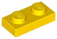 LEGO part Plate 1 x 2 3023