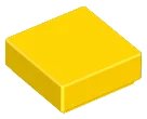 Fliese 1 x 1 in gelb, LEGO Teilenummer 3070