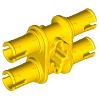LEGO part Technic, Goupille Double avec Trou Axe 32138