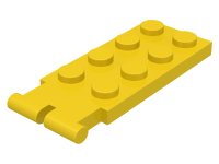 LEGO part Hinge Plate 2 x 4 - Male (Digger Bucket Holder) 3315
