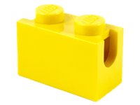 LEGO onderdeel Brick, Modified 1 x 2 with Digger Bucket Arm Holder 3317