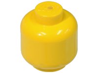 LEGO onderdeel Minifigure, Head (Plain) - Solid Stud 3626a