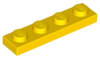 LEGO part Plate 1 x 4 3710