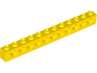 LEGO part Technic Brick 1 x 12 [11 Pin Holes] 3895