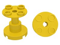 LEGO part Support 2 x 2 x 2 Stand with Complete Hole 3940b