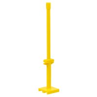 LEGO part Boat, Mast 2 x 2 x 9 2/3 Bar with Slot on Top and 2 Finger Hinge on Two Sides 4318