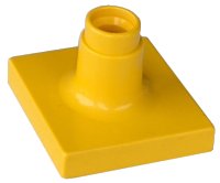 LEGO part Duplo Support Sign Post Short - Thin Base 4375