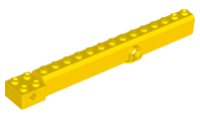 LEGO onderdeel Crane Arm Outside, Wide with Pin Hole at Mid-Point 57779