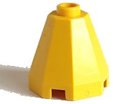 LEGO part Cone 2 x 2 x 1 2/3 Octagonal 6039