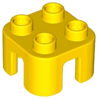 LEGO part Duplo, Furniture Chair with 4 Studs 65273