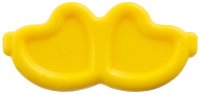 LEGO part Minifigure, Utensil Trolls Glasses, Angled Hearts with Pin 65468f