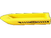 LEGO part Boat, Hull Unitary 32 x 10 x 1 2/3, Base with Res-Q Pattern 71610pb01