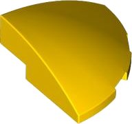 LEGO part Slope, Curved 3 x 3 Corner Round 76797