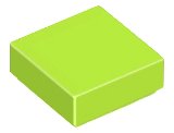 Fliese 1 x 1 in limette, LEGO Teilenummer 3070