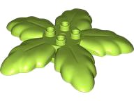 LEGO onderdeel Duplo, Plant Palmboomblad met 4 Studs aan de bovenkant 31059