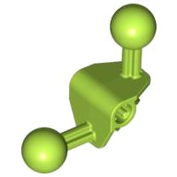 LEGO onderdeel Bionicle Ball Joint 4 x 4 x 2 90 degrees with 2 Ball Joint and Axle Hole 41670