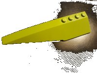 Keil 12 x 3 Links in limette, LEGO Teilenummer 42061