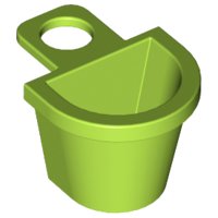 LEGO part Minifigure Container D-Basket 4523