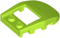 LEGO onderdeel Wedge 4 x 3 Cut Back with Cutout, 2 Studs 50948