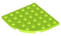 LEGO part Plate Round Corner 6 x 6 6003